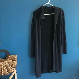 Banana Republic Linen-Blend Long Duster Cardigan